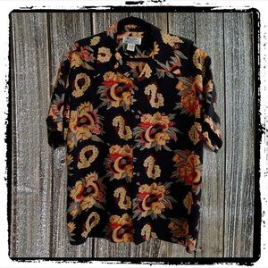 Vintage “Avanti” Hawaiian Shirt – 100% Silk